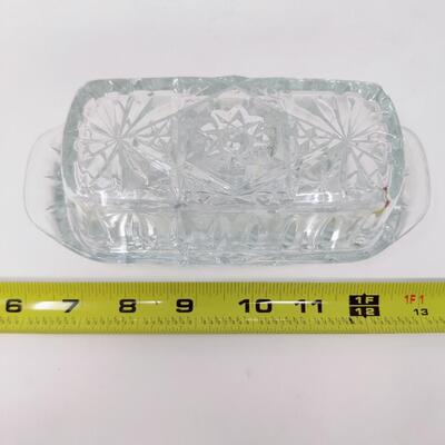 PRESSED GLASS LOT