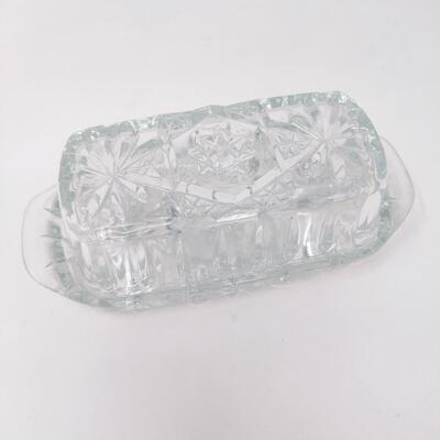 PRESSED GLASS LOT