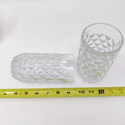 PRESSED GLASS LOT