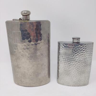 PAIR OF FLASKS