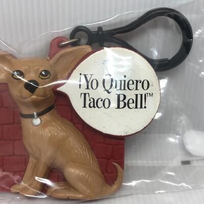 Vintage Taco Bell Dog - Backpack Clip
