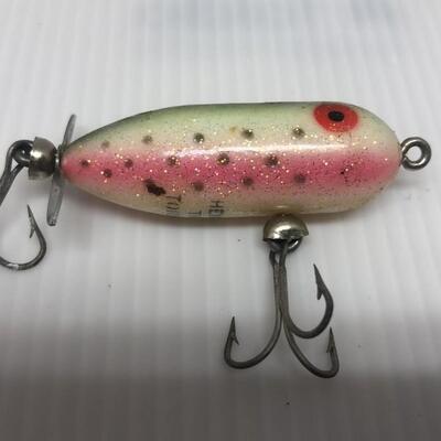 Heddon Tiny Torpedo - White/Green - Fishing Lure