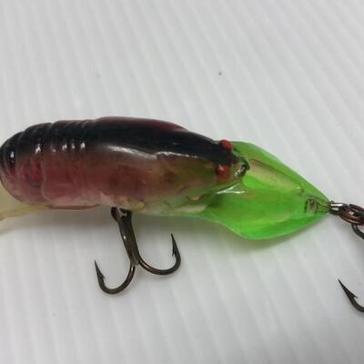 Rebel Crawdad - Green Neon - Fishing Lure