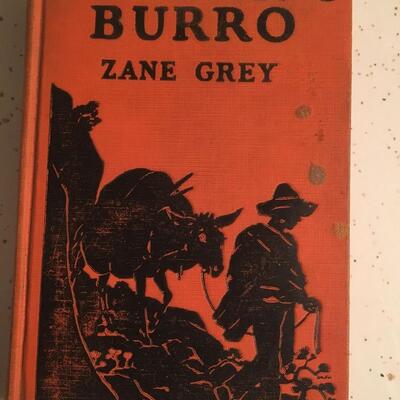 1923 Tappan's Burro by Zane Grey