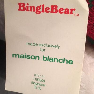 Bingle Bear Tagged #2 Needs Clean Up