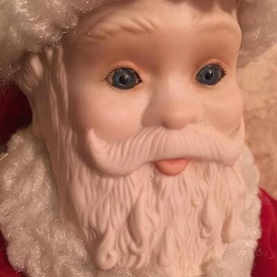 Porcelain Santa Doll