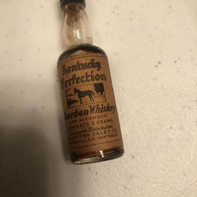 Vintage Liquor Bottle - Empty
