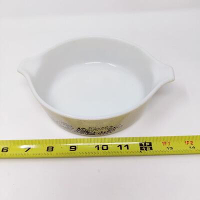 1970'S PYREX HOMESTEAD 500 ML MINI CASSEROLE DISH
