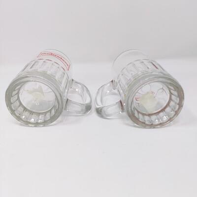 VINTAGE BUDWEISER BEER MUGS