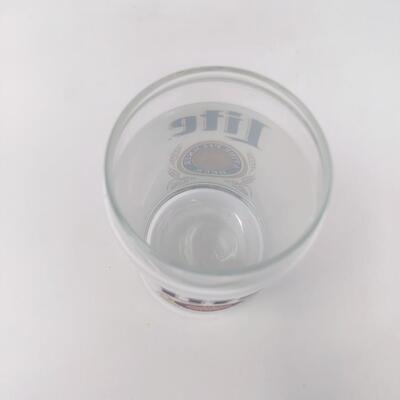 MILLER LITE CAN SHAPED BEER GLASS
