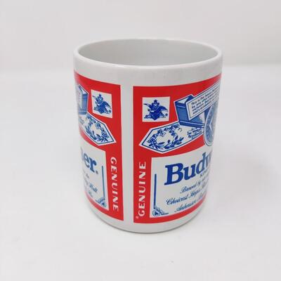 BUDWEISER MUG AND GLASS BUNDLE
