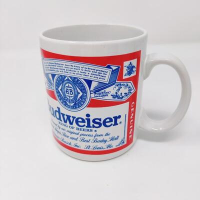 BUDWEISER MUG AND GLASS BUNDLE