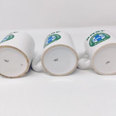 BNSF SANTA FE RAILWAY COFFEE MUG AND CAN KOOZIE BUNDLE