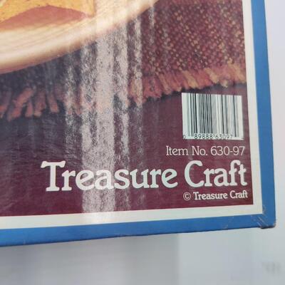 VINTAGE TAOS TREASURE CRAFT CHIPS AND DIP HAT PLATTER
