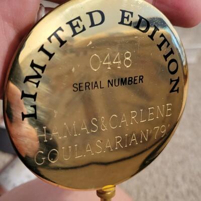ANTIQUE BRISTOL "limited edition" DATE & TIME CLOCK