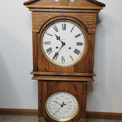 ANTIQUE BRISTOL "limited edition" DATE & TIME CLOCK