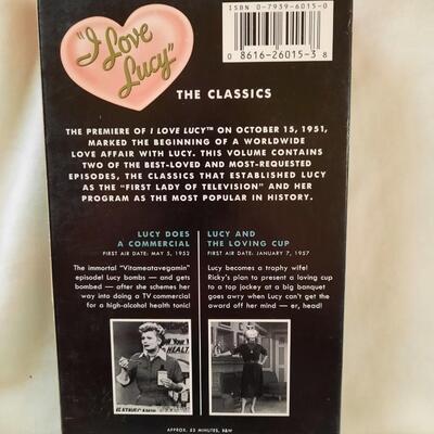 Lucille Ball Desi Arnaz I Love Lucy Episodes & Movie VHS Lot of 5
