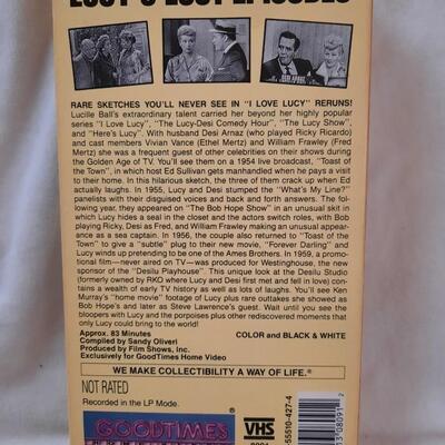 Lucille Ball Desi Arnaz I Love Lucy Episodes & Movie VHS Lot of 5