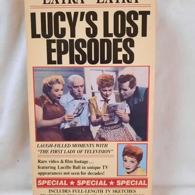 Lucille Ball Desi Arnaz I Love Lucy Episodes & Movie VHS Lot of 5