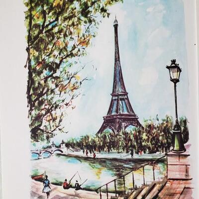 MCM cityscape prints of France and Paris C. Ducollet