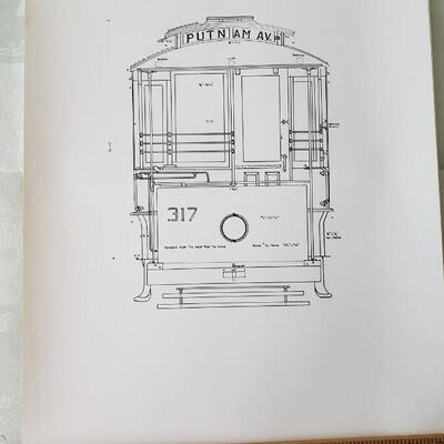 14 in by 20 in train print Putnam Av