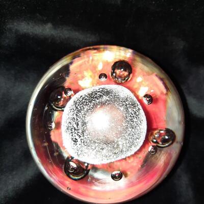 Murano Style Blown Glass Paperweight
