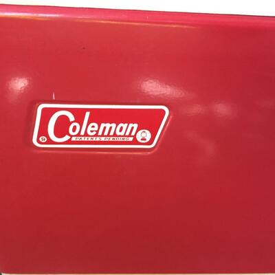 Vintage Coleman cooler