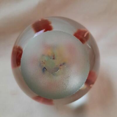 Murano Style Blown Glass Paperweight