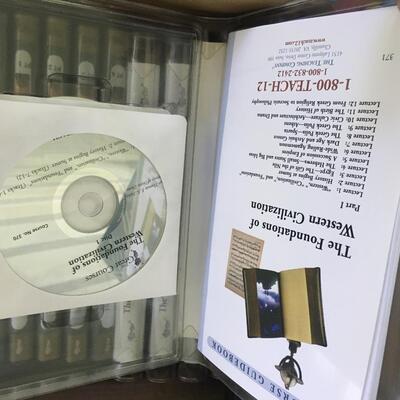 Great Courses DVD/CD Bundle