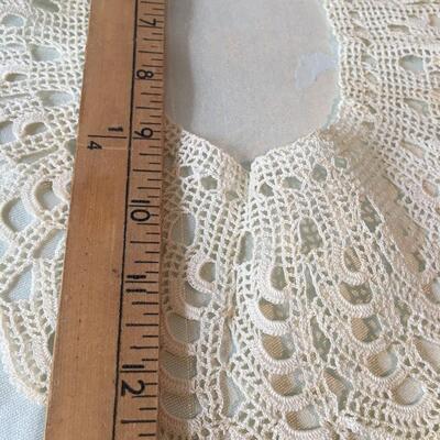 Antique crocheted collars