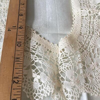 Antique crocheted collars