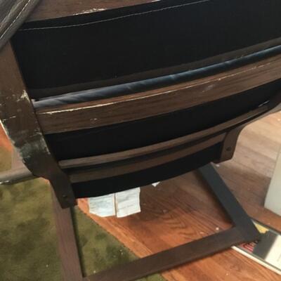 Ikea Poang chair with headrest