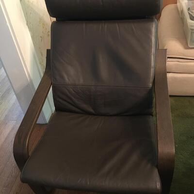 Ikea Poang chair with headrest