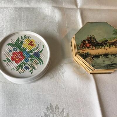 Vintage coasters