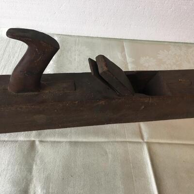 Vintage wood  block planer