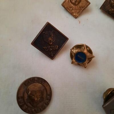 Various Cub Scout Pins Lot of 9