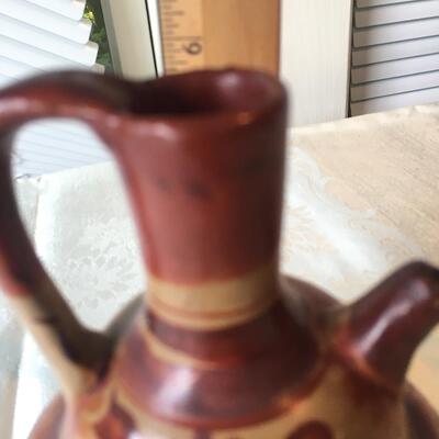 Vintage clay pitcher