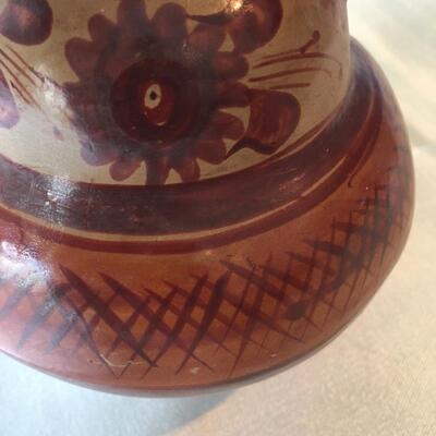 Vintage clay pitcher