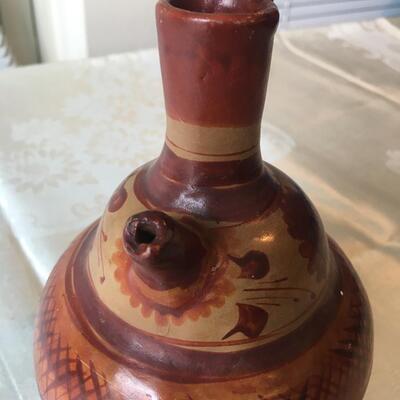 Vintage clay pitcher
