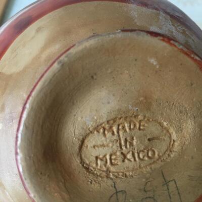 Vintage clay pitcher