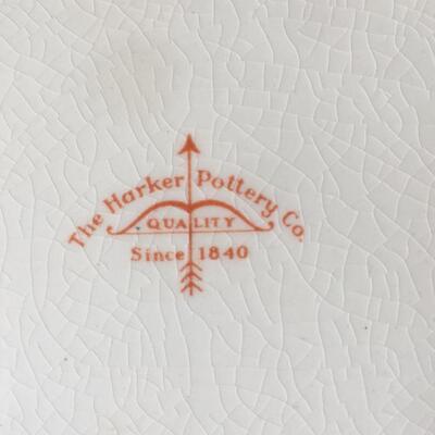 Harker Company silhouette plate