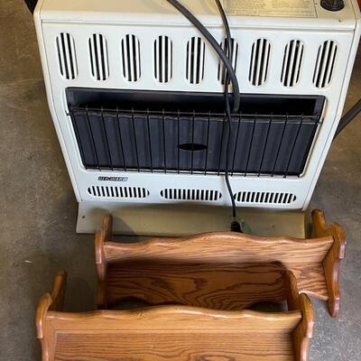 FS52 Large heater and pair of shelves
