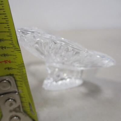 Waterford Crystal Glass Paperweight Butterfly Figurine