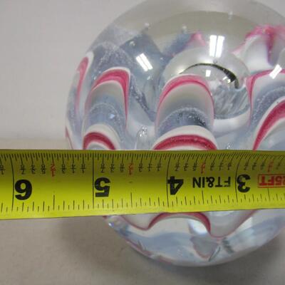 Large Multi-Colored Paperweight