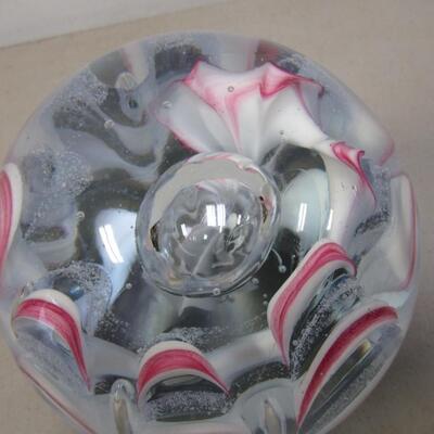 Large Multi-Colored Paperweight