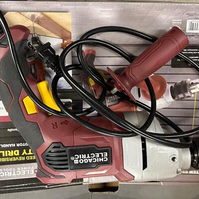 FS38- CE Drill, Hardware, brake bleeder, connectors, sockets, staplers