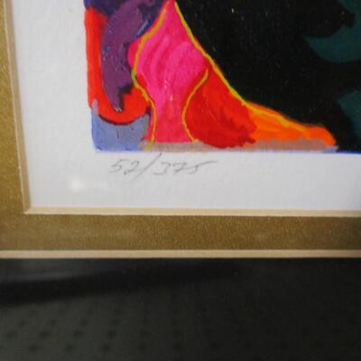 Limited Edition Hand Signed Serigraph Numbered