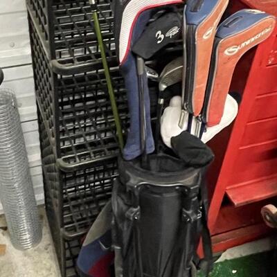 FS20-Golf clubs, garage organizer