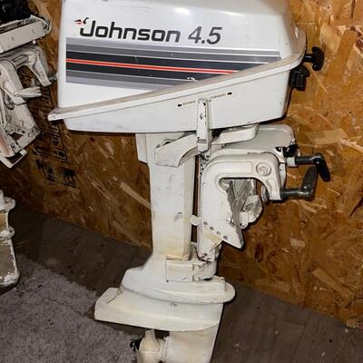 W4- Johnson motor 4.5 horse