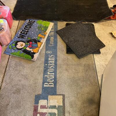 SH104-Miscellaneous shop rugs